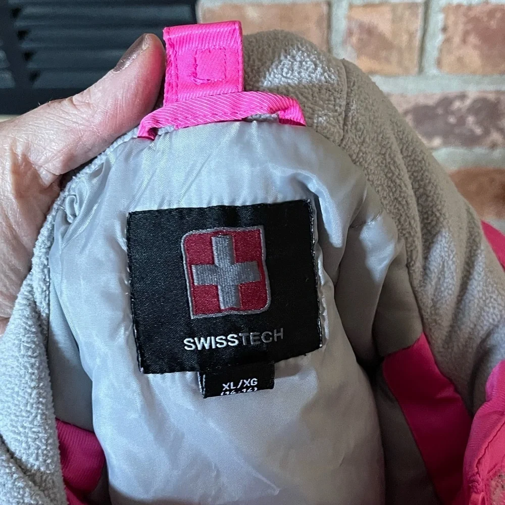 Swiss Tech Pink Winter Coat